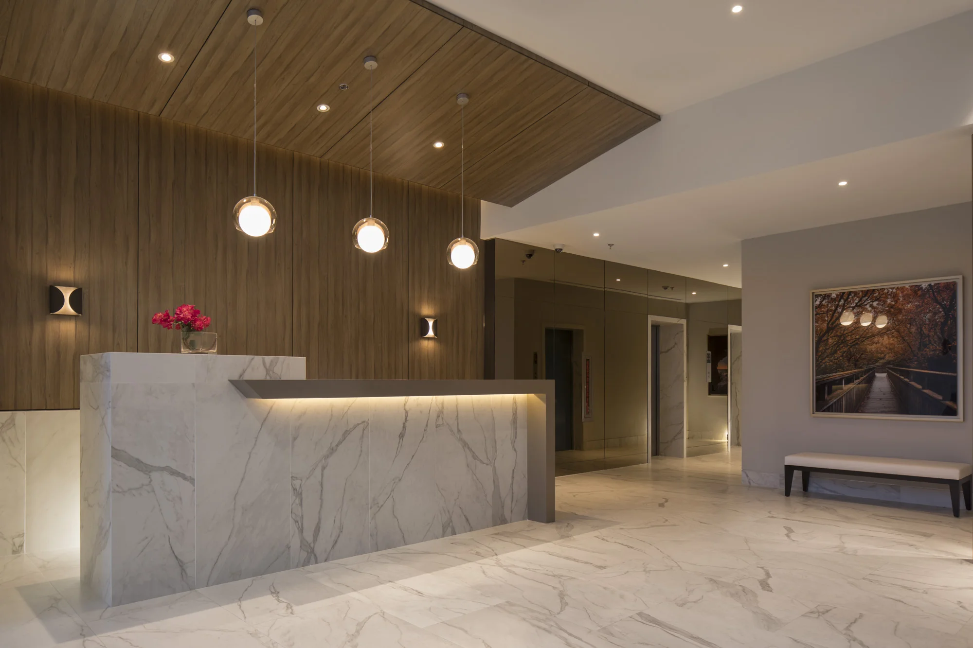 Quadra Towers interior